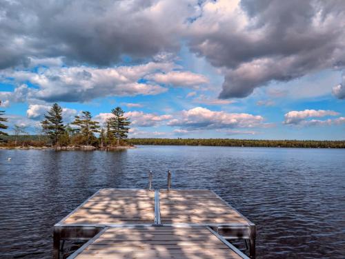 Franklin House | Cabin and Canvas Lakefront Retreat family beach 1dog fire pit
