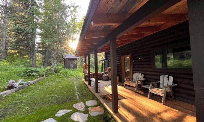 Wilson Cabin | Cabin in Woods Moments from Wilson w Jackson Hole Property Management