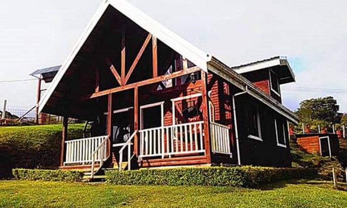 Santiago Cabin | Cabin on 1.5 acre property just for you. Relaxing. Spectacular view.