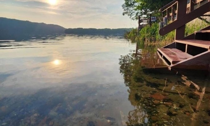 Brimley Cabin | Cabin on Monocle Lake with Bunkhouse - Lakefront Property