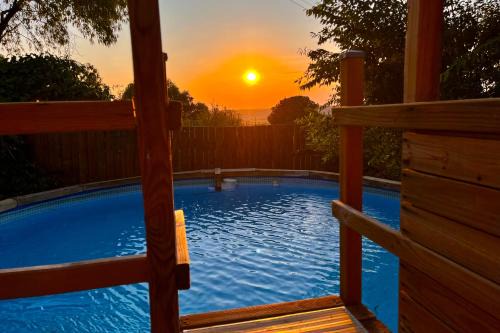 San Martin de la Vega House | Cabin with pool and garden