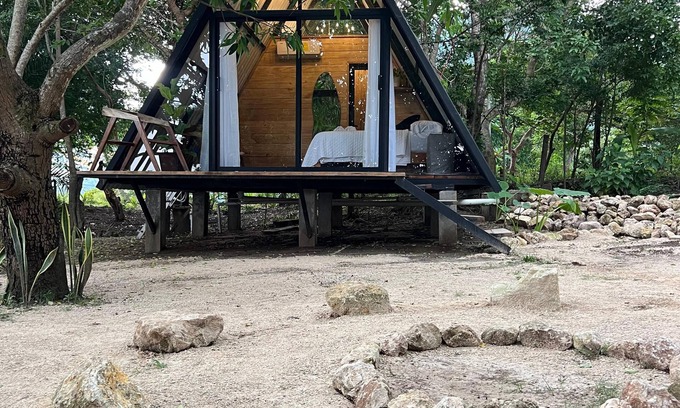 Tenosique Cabin | Cabins on the banks of the Usumacinta River and Boca del Cerro Mayan Train Station