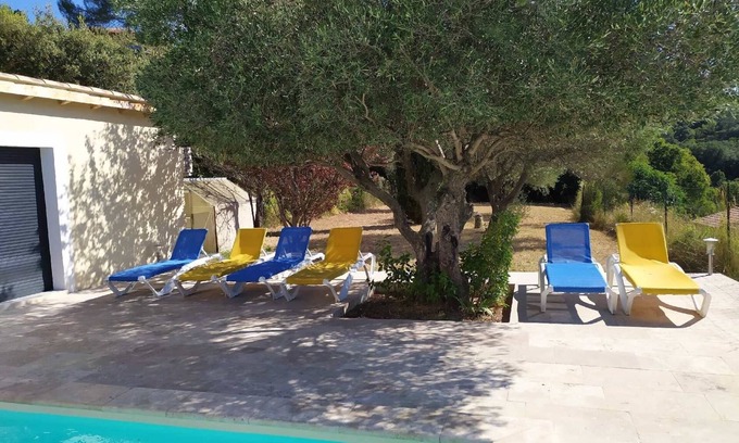 Cabrieres Villa | CABRIERES VILLA WITH POOL AND PANORAMIC VIEW ON THE CEVENNES