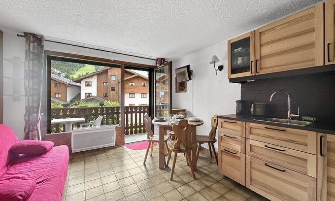 Les Carroz-d'Araches Apartment | CAL02 - Studio 4 Pers centre des Carroz