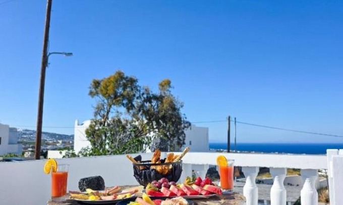 Messaria Hotel | Calypso Heaven : King Room with Balcony