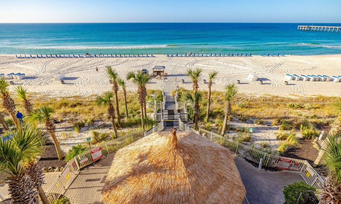 Panama City Beach Condo | Calypso Penthouse ~ Next to Pier Park ~ Stunning Ocean & Beach Front Views!