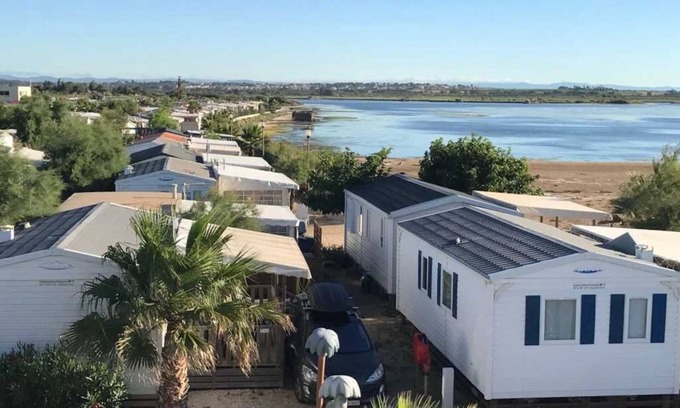 Serignan-Plage House | Camping 4 étoiles - Piscine - ccb0b0i