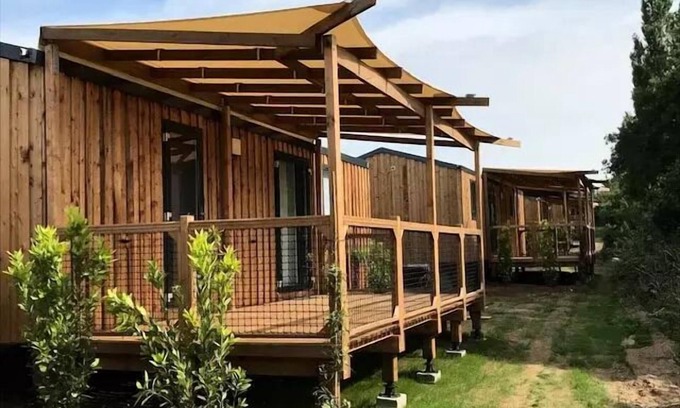 Meritein House | Camping Beau Rivage * - Mobil Home Prestige - 27m2 2 bedrooms (Clim, TV, LV) - 6 people