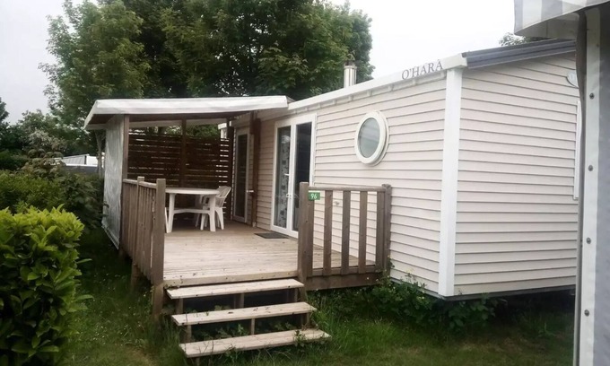 Routhiauville House | Camping de la Baie - Baie de Somme Nature - Pendé/Routhiauville * - Comfort mobile home + 4 people