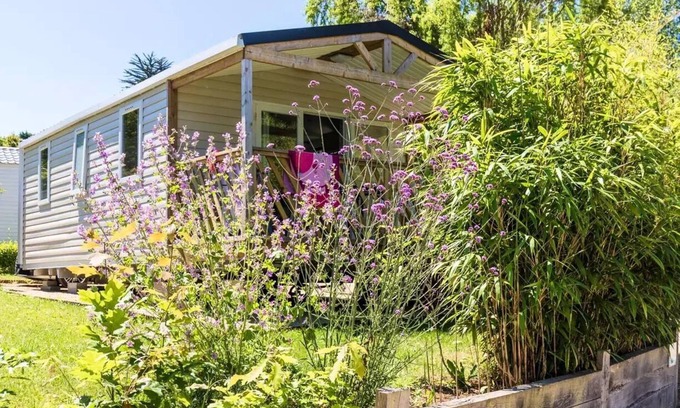 Plouezoch House | Camping de la Baie de Térénez * - Comfort Loggia Bay mobile home 3 rooms 4 people