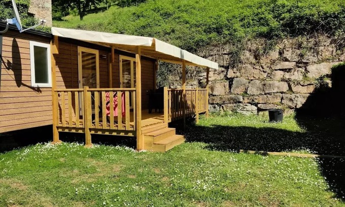Saint-Rome-de-Tarn House | Camping de la Cascade * - Mobile home Nest air conditioning (D/D) 4 persons