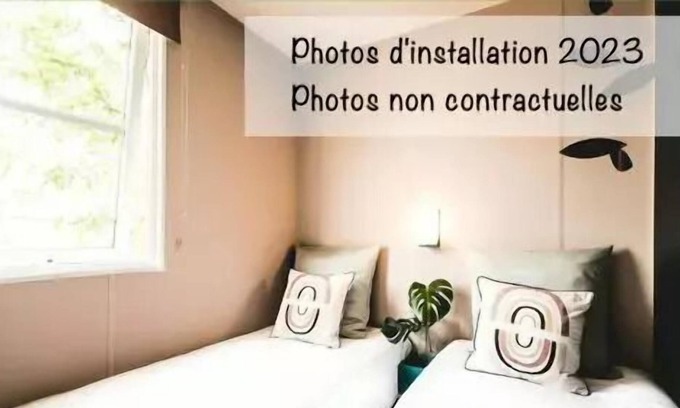 Peigney House | Camping de la Liez * - Mobile home New Loft 4 Rooms 6 People Air-conditioned