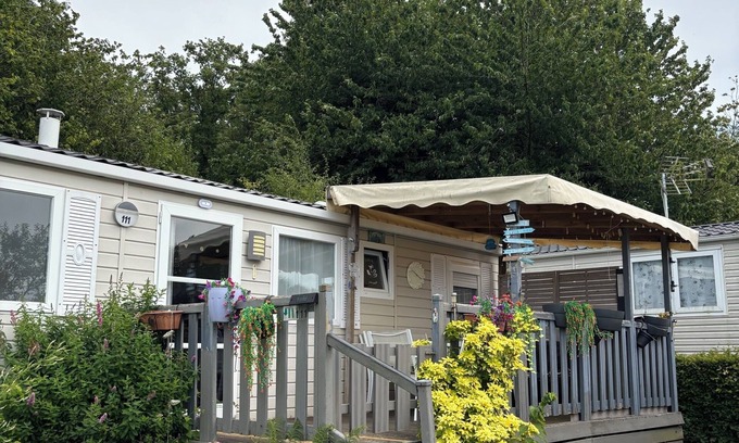 Renty House | Camping de La Tentation - Mobile home Panais