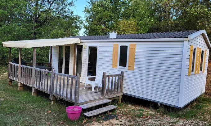 Salles House | Camping des Bastides * - Cottage Riviera 3 bedrooms 6 people