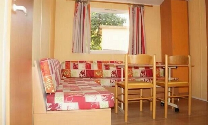 Anneyron House | Camping Flower la Châtaigneraie**** - Standard 3-room mobile home for 4 people