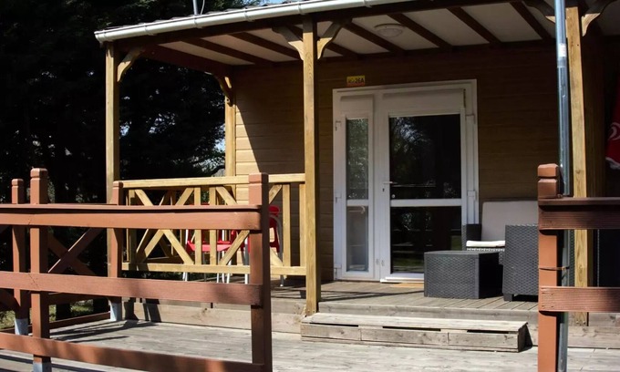 Saint-Gaultier Ski Chalet | Camping L'Oasis du Berry * - Chalet 2 persons