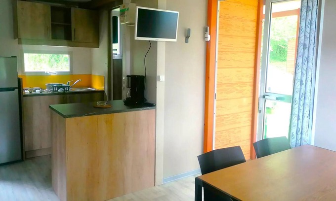 Saint-Gaultier Ski Chalet | Camping L'Oasis du Berry * - Chalet PREMIUM (arrival Sunday) 5 persons