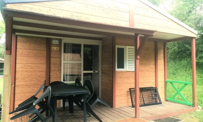 Saint-Gaultier Ski Chalet | Camping L'Oasis du Berry * - Chalet PREMIUM (arrival Saturday) 5 people