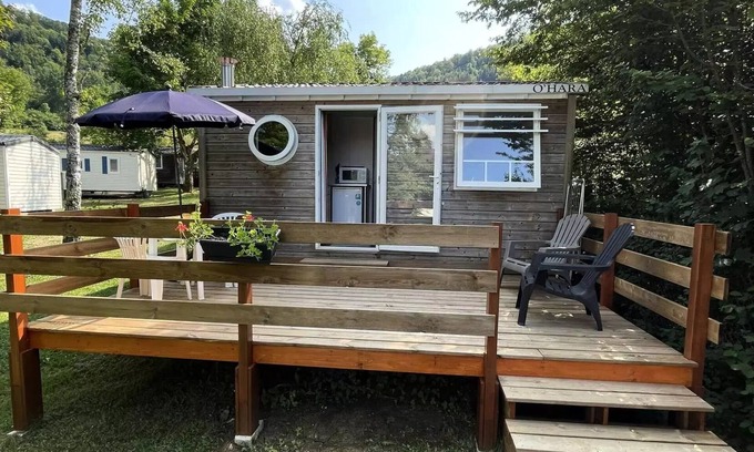 Ornans House | Camping le Chanet * - Mobil home comfort CARPE DIEM 1 bedroom 3 people