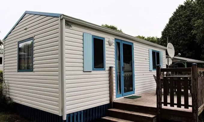 Saint-Nicolas des Eaux House | Camping Le Clos du Blavet * - Mobil-home Bleuet - 25 m2 4 places- terrace 11 m2 4 people
