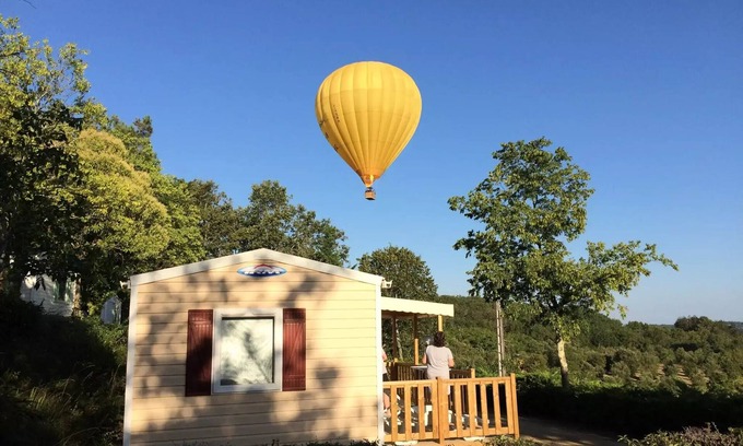 Saint-Laurent-la-Vallee House | Camping Le Daguet * - PANORAMA 2 CH TERRACE 4 people