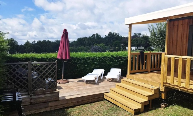 Saint-Laurent-la-Vallee House | Camping Le Daguet * - cabin 4 places 2 bedrooms 4 people
