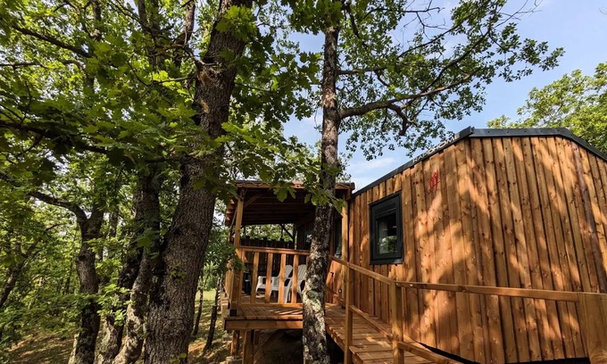 Belloc House | Camping le Roc del Rey* - Mobile home cabin for 4 people
