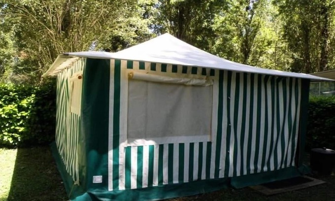 Beauville House | Camping Les 2 Lacs *** - Bungalow Toile Lagoon 3 Rooms 4 People