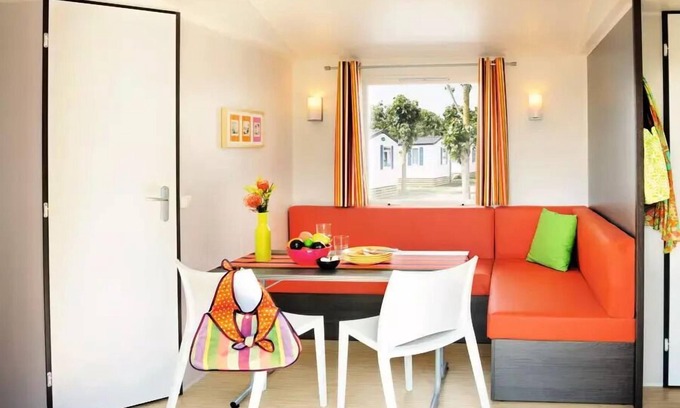 Alrance House | Camping Les Cantarelles * - Mobil home Comfort Compact - 2 bedrooms 4 people