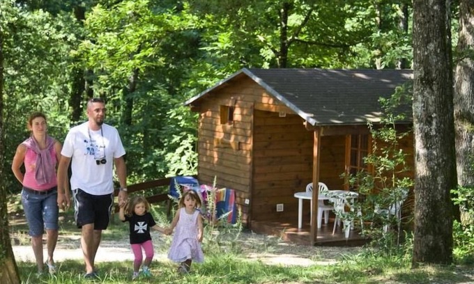 Teillet Ski Chalet | Camping Les Monts d'Albi**** - 3-Room Chalet for 6 People - Trapper's Hut