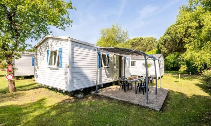 Saint-Sornin House | Camping maeva Escapades Les Étangs Mina * - Mobil-Home Confort 3 Rooms 4/6 People Camping Side + TV