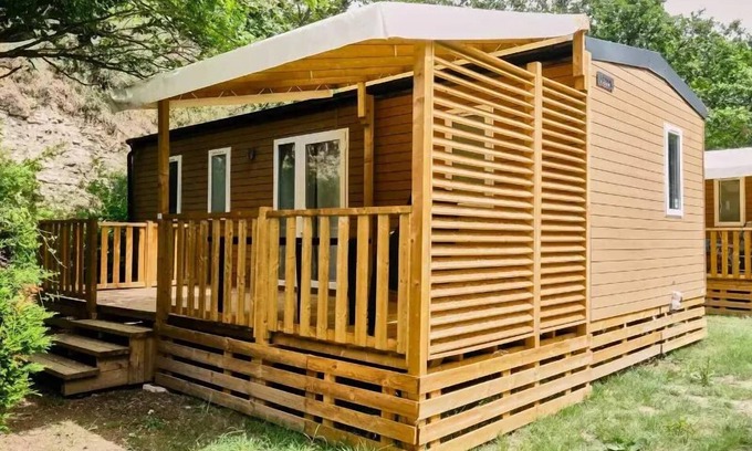 Messery House | Camping maeva Escapades Relais du Léman * - Premium Mobile Home 4 Rooms 6 People Air Conditioned + TV