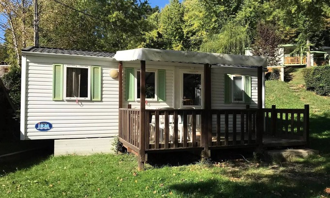 Saint-Girons House | Camping Parc de Palétès* - Mobile Home MRI 4 rooms 6/8 people