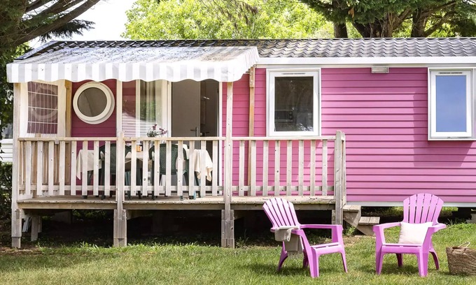 Landevieille House | Camping Romanée L'Evasion* - Mobile home Comfort 3 Rooms 4 People Climated