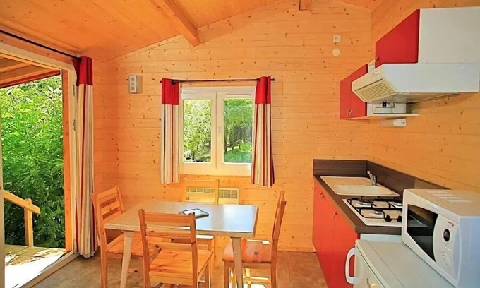 Cendras Ski Chalet | Camping Sunêlia La Clémentine * - Chalet Prestige 35m² - 2 chambres 5 personnes