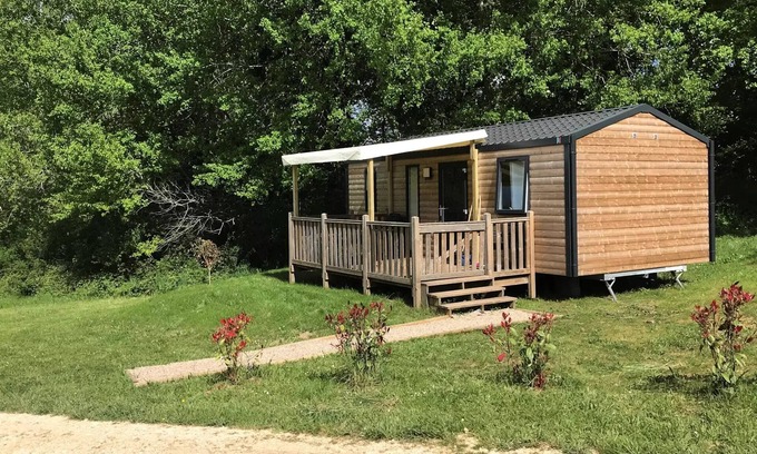 La Douze House | Camping Ushuaïa Villages Le Bois Coquet * - Bermuda mobile home - 2 bedrooms - TV - 27m² 6 people