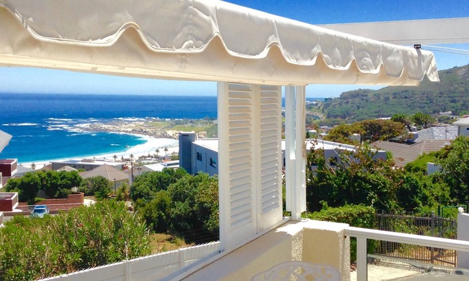 Camps Bay Cottage | Camps Bay Cottage with Sea Views and Pool and Free WI FI