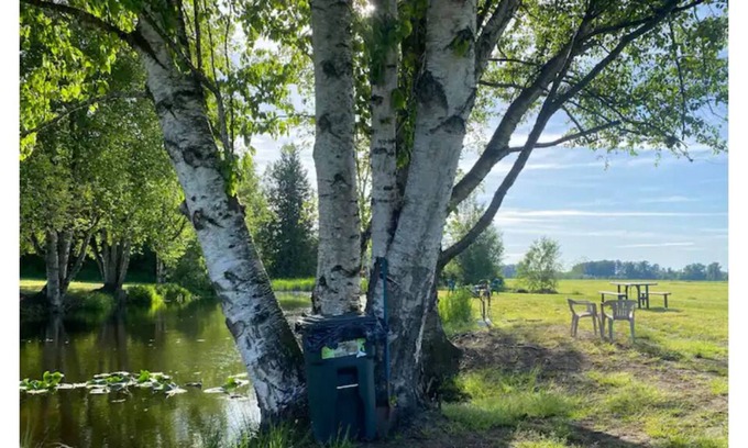 Ferndale RV Rental | CAMPSITE 2 Cottonwood pond CAMPSITE on JuneBudFarms
