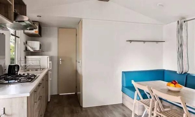 Saint-Amans-des-Cots House | Campsite Domaine des Tours* - Comfort XL 3-room mobile home 4 adults + 2 children