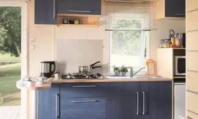Laval-de-Cere House | Campsite Du Lac *** - Mobilhome for 6 People