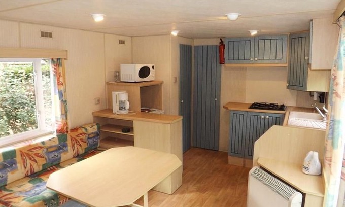 Montels House | Campsite Flower L'Arize **** - 3-room Eco Mobil Home 4 People