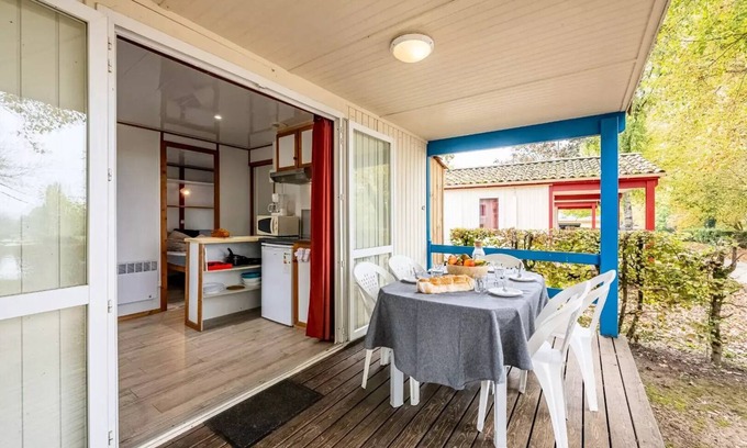 Badefols-sur-Dordogne Ski Chalet | Campsite maeva Getaways Les Bö-Bains * - Chalet Eden 3 Rooms 5 Persons Air-conditioned