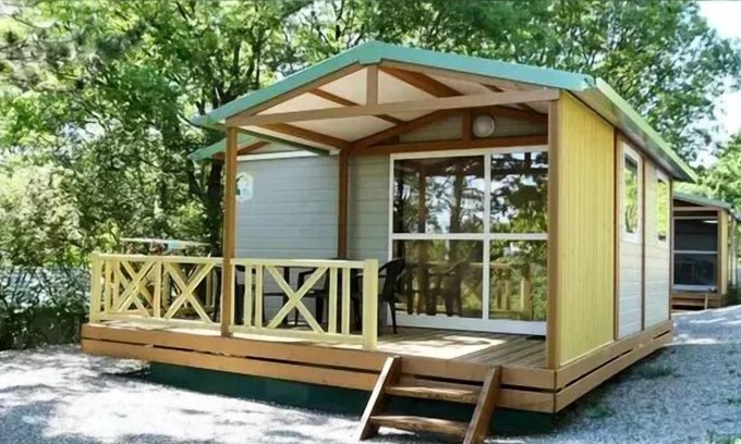 Moustiers-Sainte-Marie Ski Chalet | Campsite Tikayan Saint Clair* - Chalet Coba Eco 3 rooms 4 people