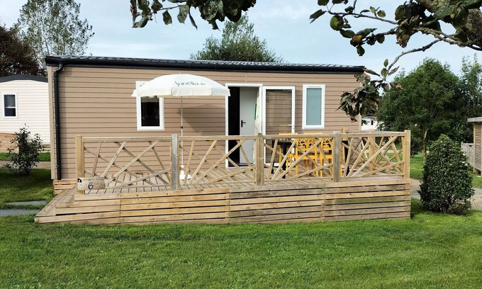 Les Loges House | Campsite L'Aiguille Creuse* - Sunelia Mercure Confort 3-room mobile home for 4 people