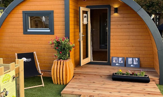 Huelgoat Ski Chalet | Campsite La Rivière d'Argent * - Double Pod - 30m2 - 2 bedrooms 4pers 4 people