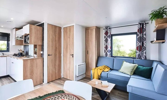 Illiers-Combray House | Campsite Le Bois Fleuri * - Comfort Mobile Home 4 people