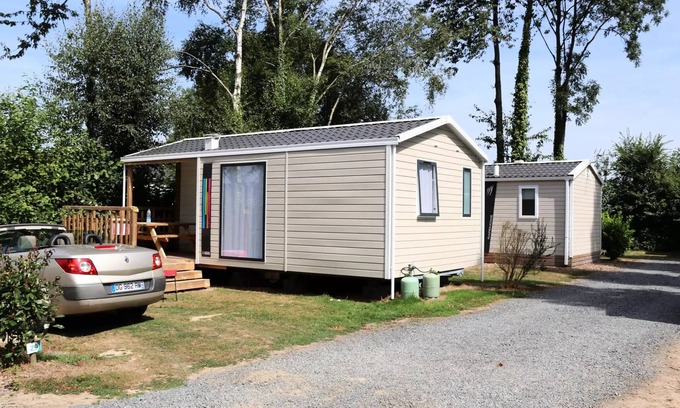 Balleroy House | Campsite Le Clos de Balleroy * - Mobil home Malaga 2 bedrooms - 23 m2 + integrated terrace of 8 m2 4 people