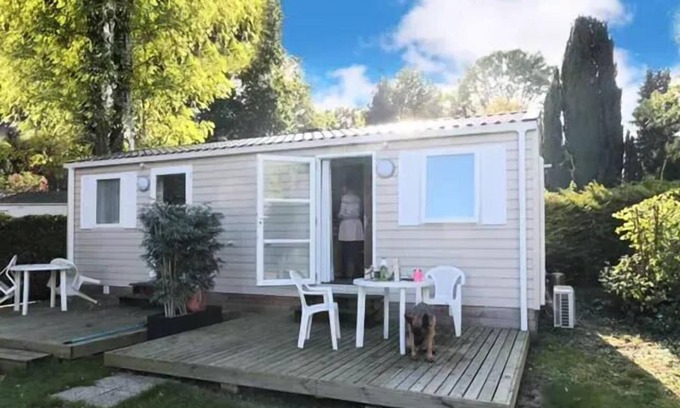 Saint-Leu-dEsserent House | Campsite Le Pré des Moines * - Mobil-home BASILIC + 1 bedroom 2 people