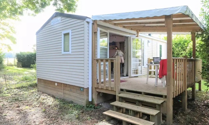 Saint-Leu-dEsserent House | Campsite Le Pré des Moines * - Mobile home VERVEINE + 2 bedrooms 2 to 6 people - 2 pers. included in the tariff