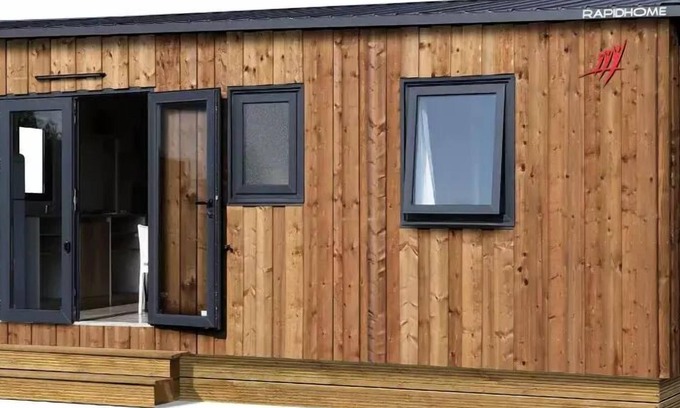 Quettehou House | Campsite Le Rivage* - Mobile Home 3-room cabin for 4 people Without sanitary facilities